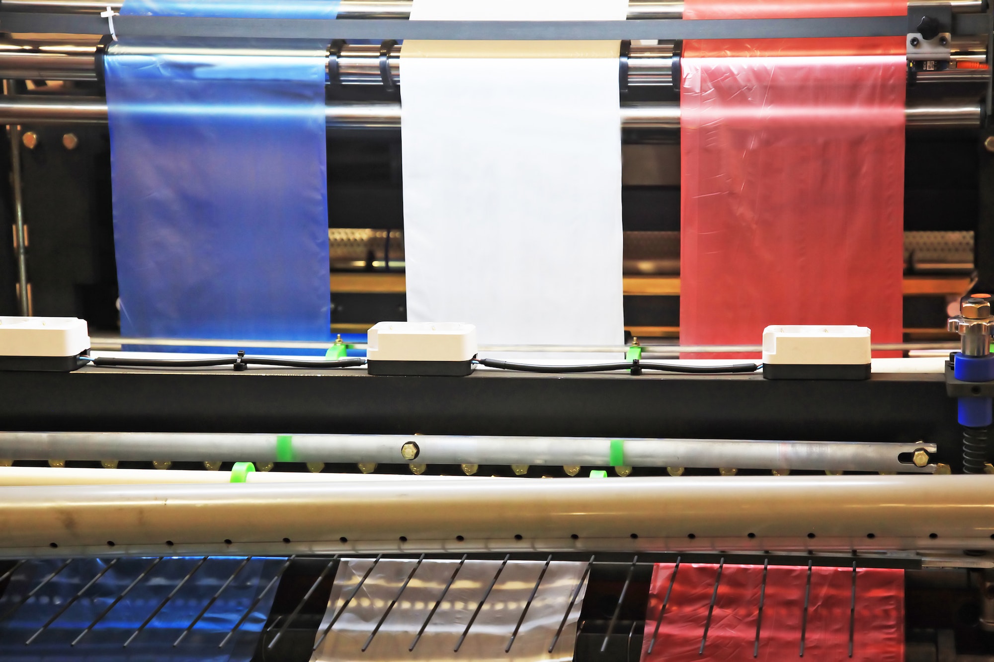Production of plastic bags